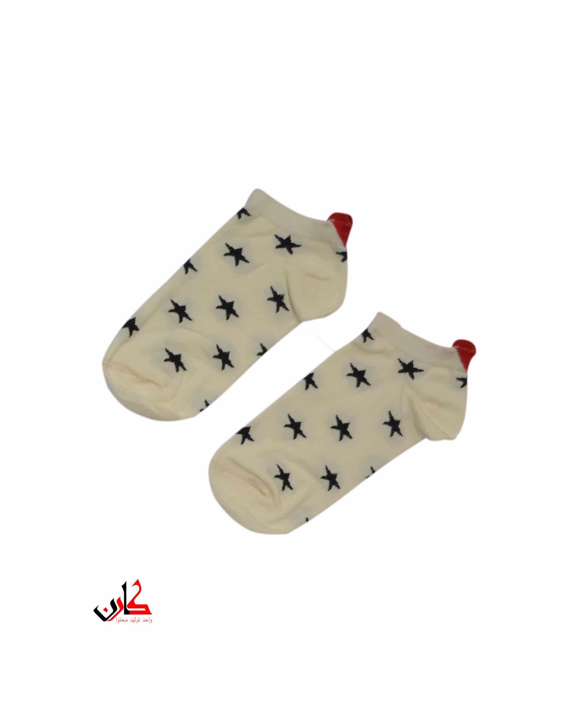 جوراب جوراب دخترانه مچی پشت قلبی - تصویر 1