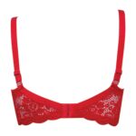 سوتین دانتل برند مردی کد 405 رنگ قرمز - تصویر 2