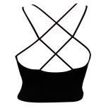 نیم تنه نگین دار کد841 رنگ مشکی - تصویر 2